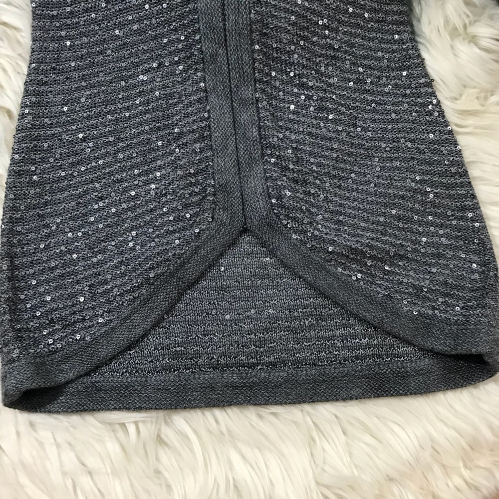 Cache silver sequin sweater - Picture 3 of 6